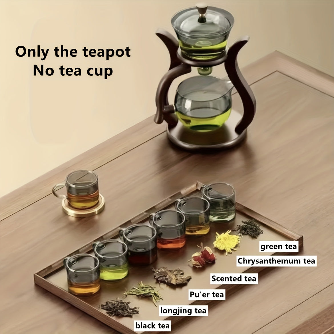 Lazy Kung Fu Glass Tea Set