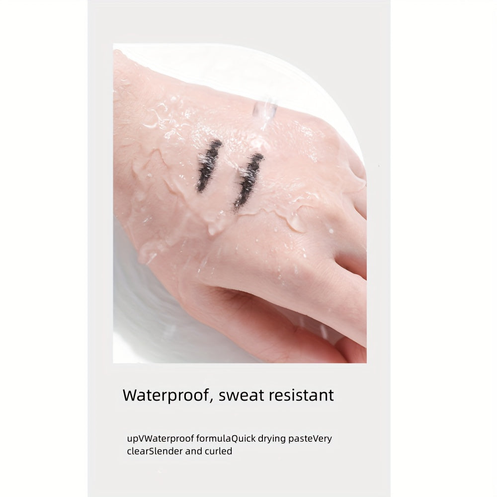 Styling Mascara Slender Long Thick Waterproof Sweat Proof Mascara With Fine Brush Head Smudge Proof Mascara