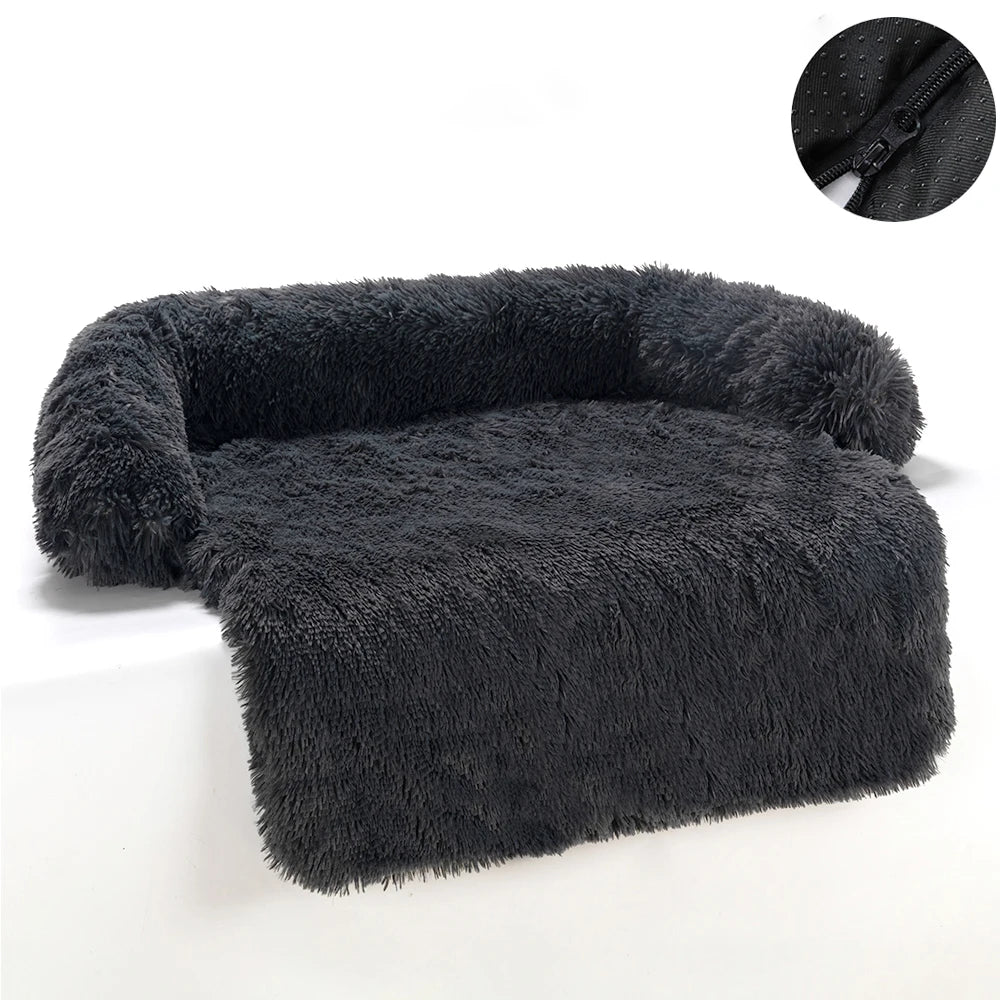 SnugglePaws Corduroy Dog Sofa Bed