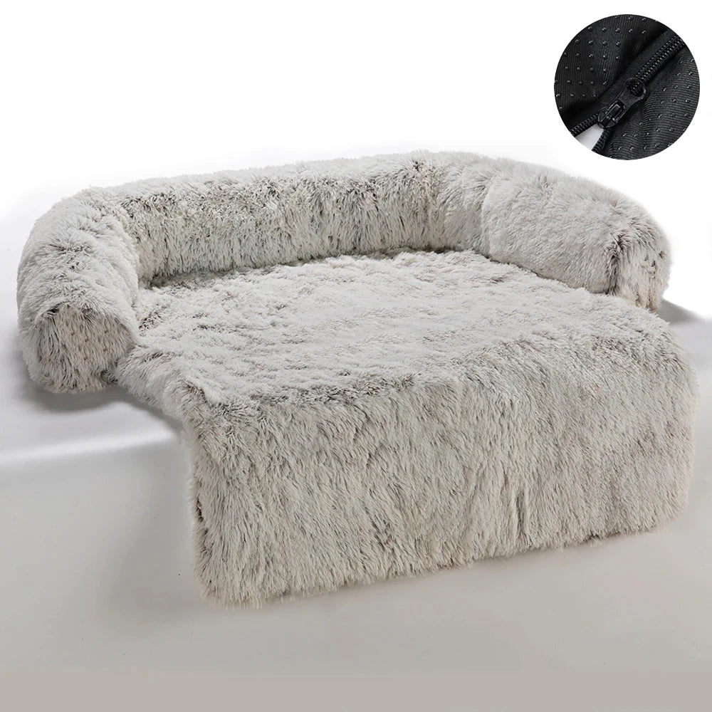 SnugglePaws Corduroy Dog Sofa Bed