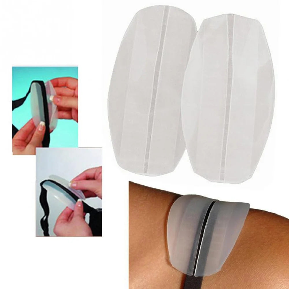 Care Women's Silicone Bra Strap Cushions Holder Non-slip Strap