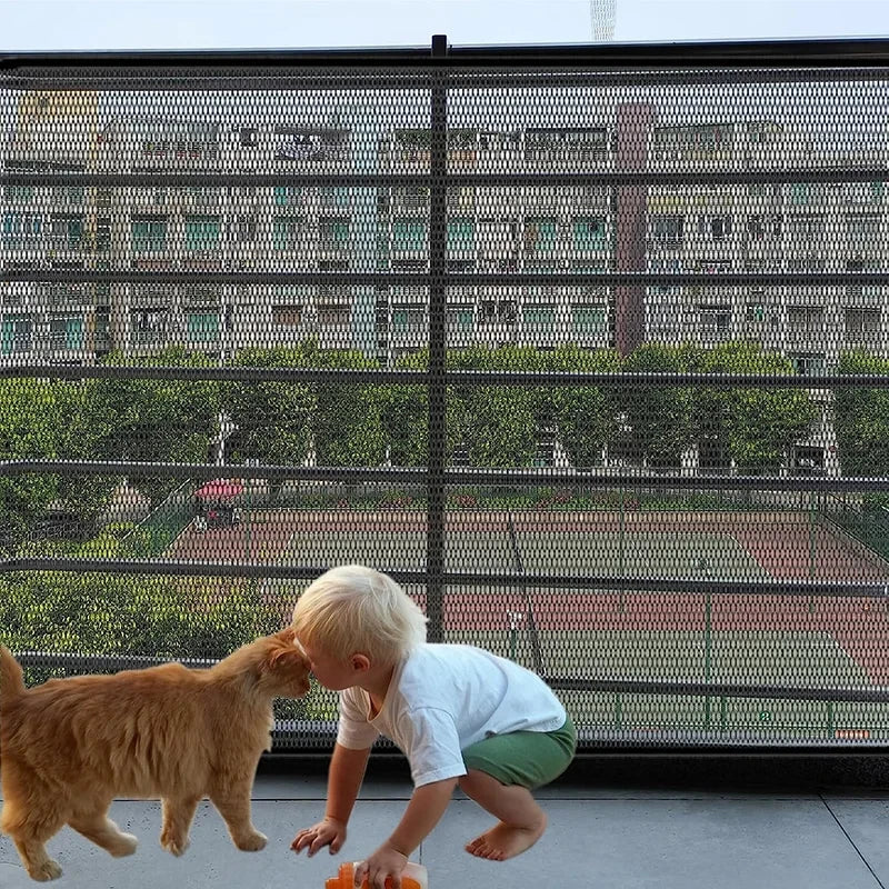 Pet Dog Barrier Fences With 4Pcs Hook Pet Isolated