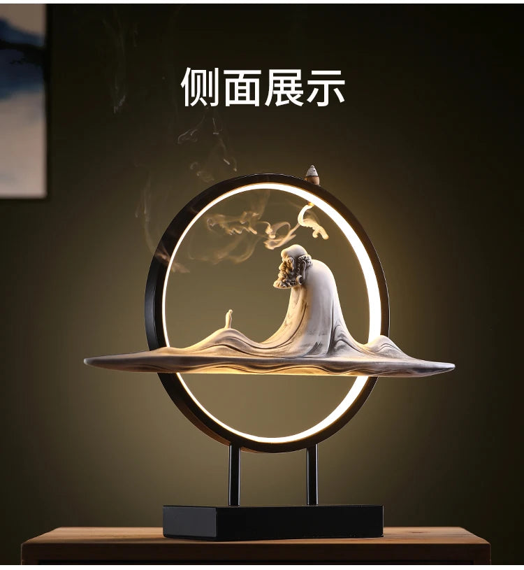 Pouring Incense Burner Home Indoor Incense Creative Zen features while maintaining