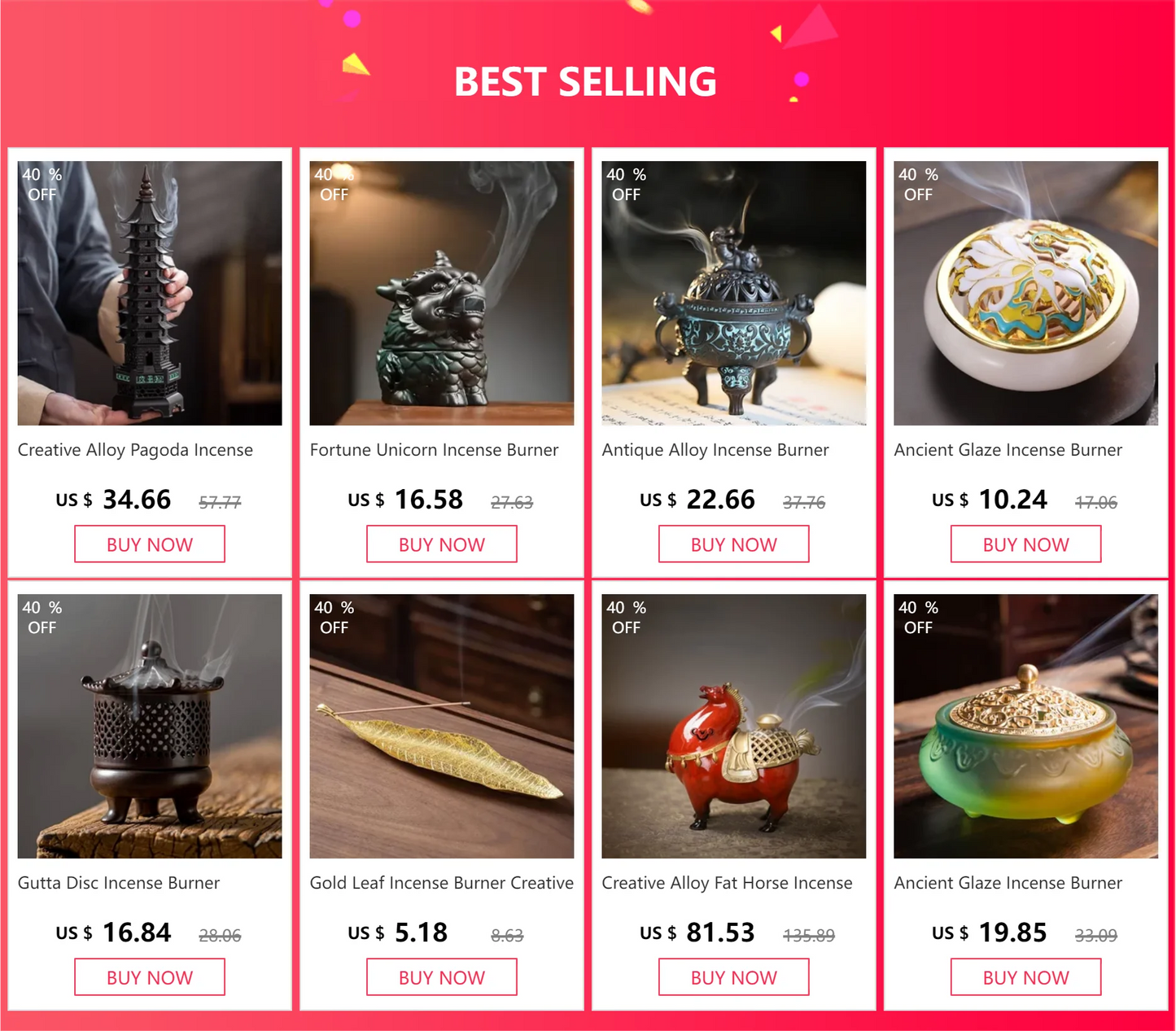 Pouring Incense Burner Home Indoor Incense Creative Zen features while maintaining