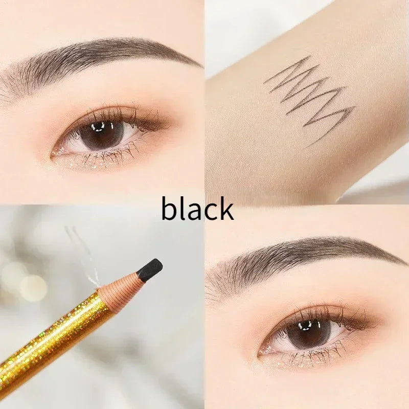 Tear-Off Pull Line Eyebrow Pencil – Perfect Brows Every Time 6 Colors Option Eyebrow Pencil Waterproof