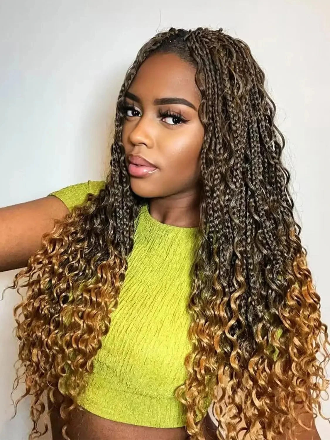 Goddess Box Braids Crochet Hair