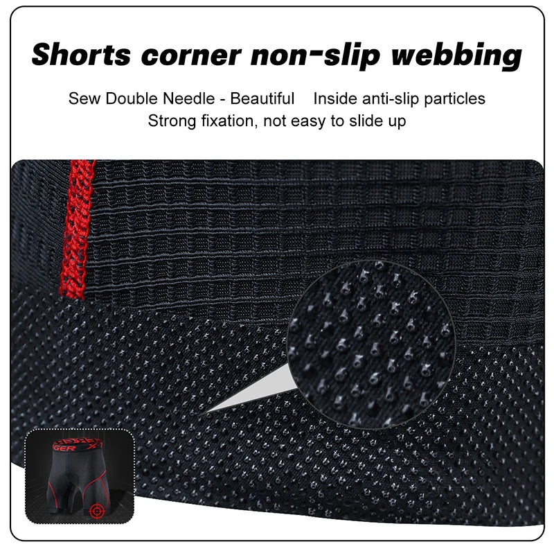 Cycling Underwear Shorts 5D Padded Sports Riding Bike Bicycle MTB Liner