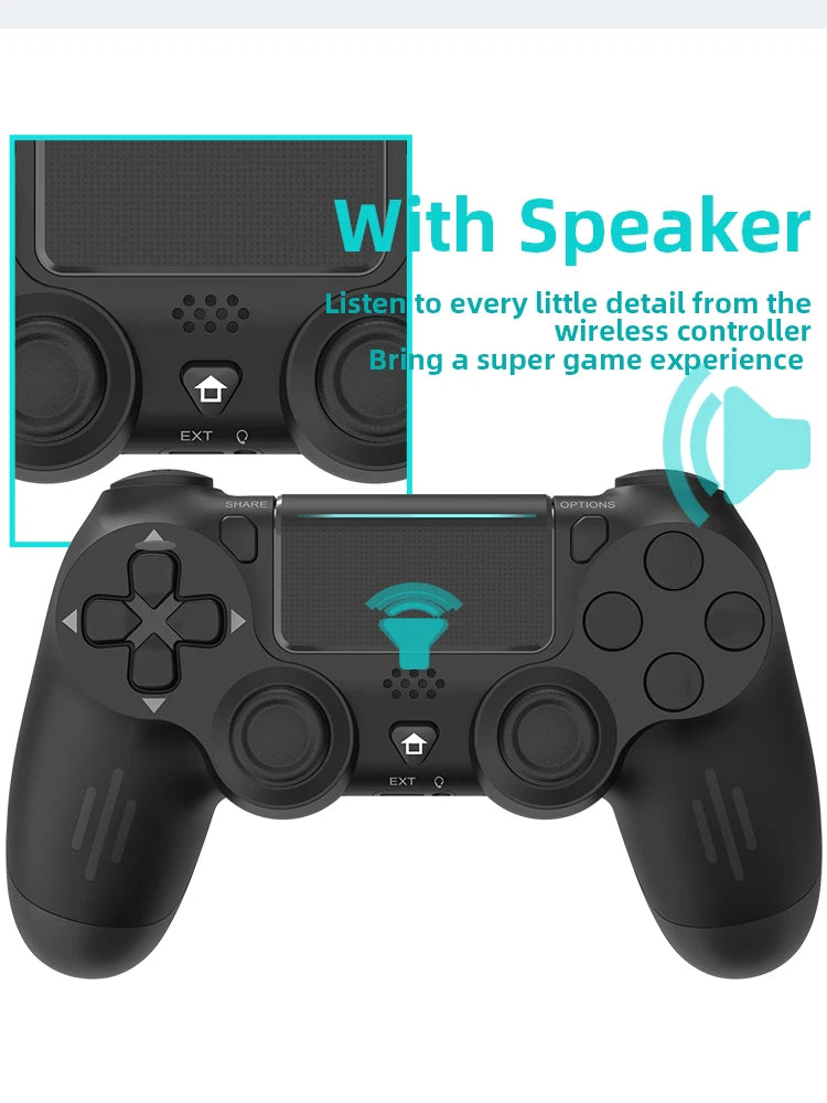DATA FROG Bluetooth-Compatible Game Controller for PS4/Slim/Pro
