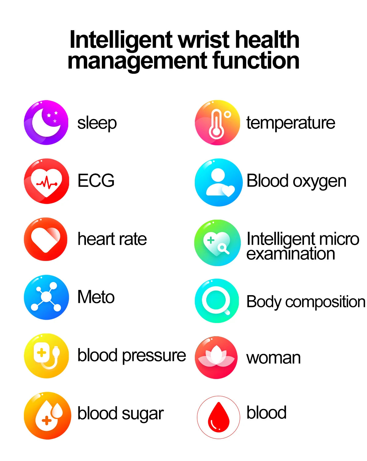 ECG+PPG Medical-Grade Smartwatch for Men: Monitors blood glucose, lipids, and uric acid, with Bluetooth connectivity for comprehensive health tracking.