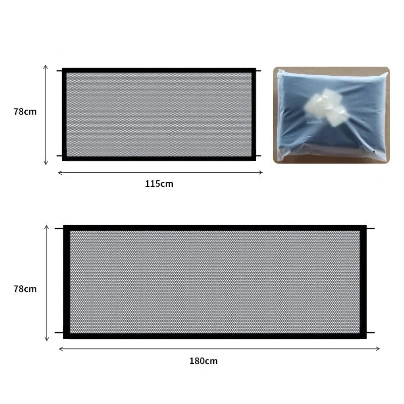 Pet Dog Barrier Fences With 4Pcs Hook Pet Isolated