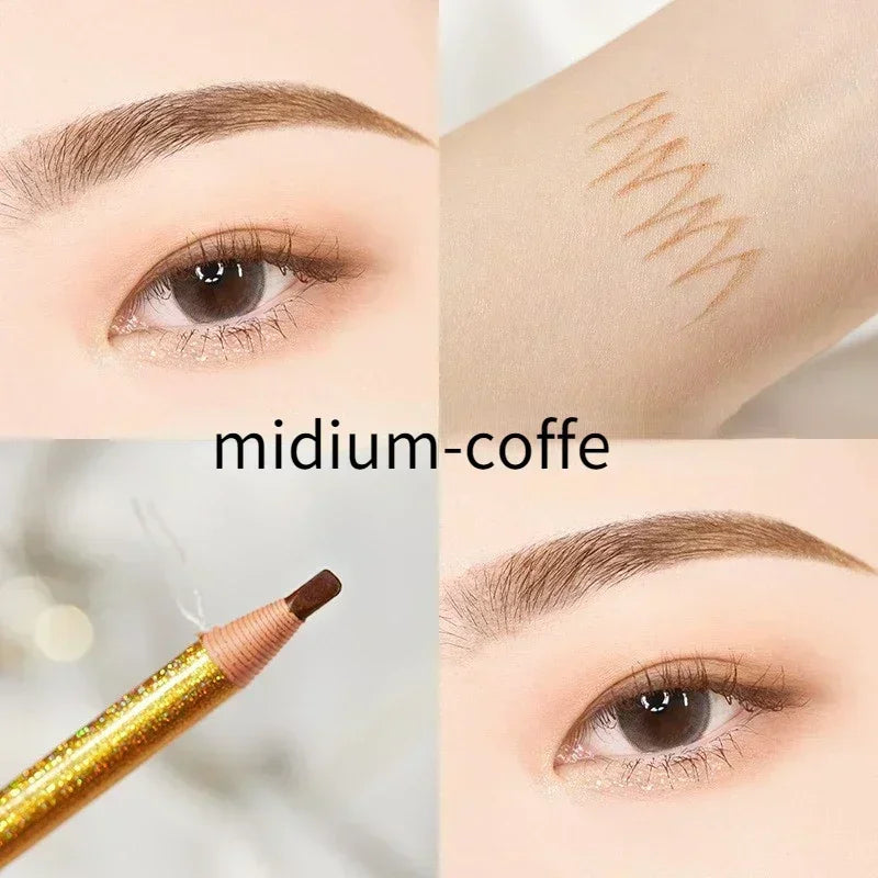 Tear-Off Pull Line Eyebrow Pencil – Perfect Brows Every Time 6 Colors Option Eyebrow Pencil Waterproof