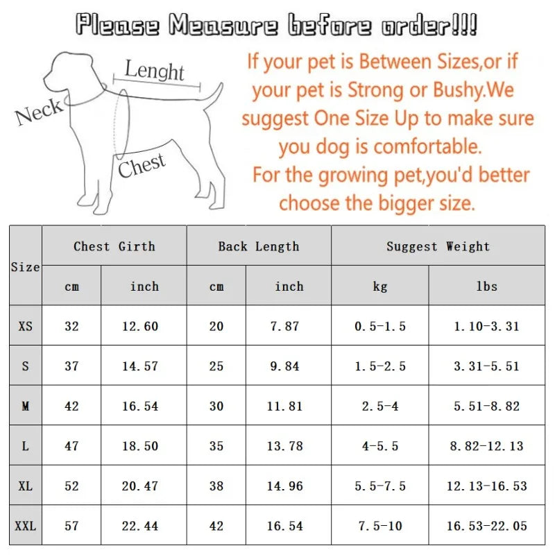 Clothes for Small Medium Dogs Hoodies Cute Print Puppy Chihuahua Clothes