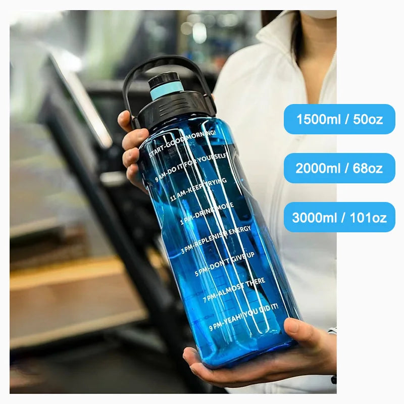 LUSQI 1.5 L/2L/3L Bottled Large Capacity Sports Water Cup