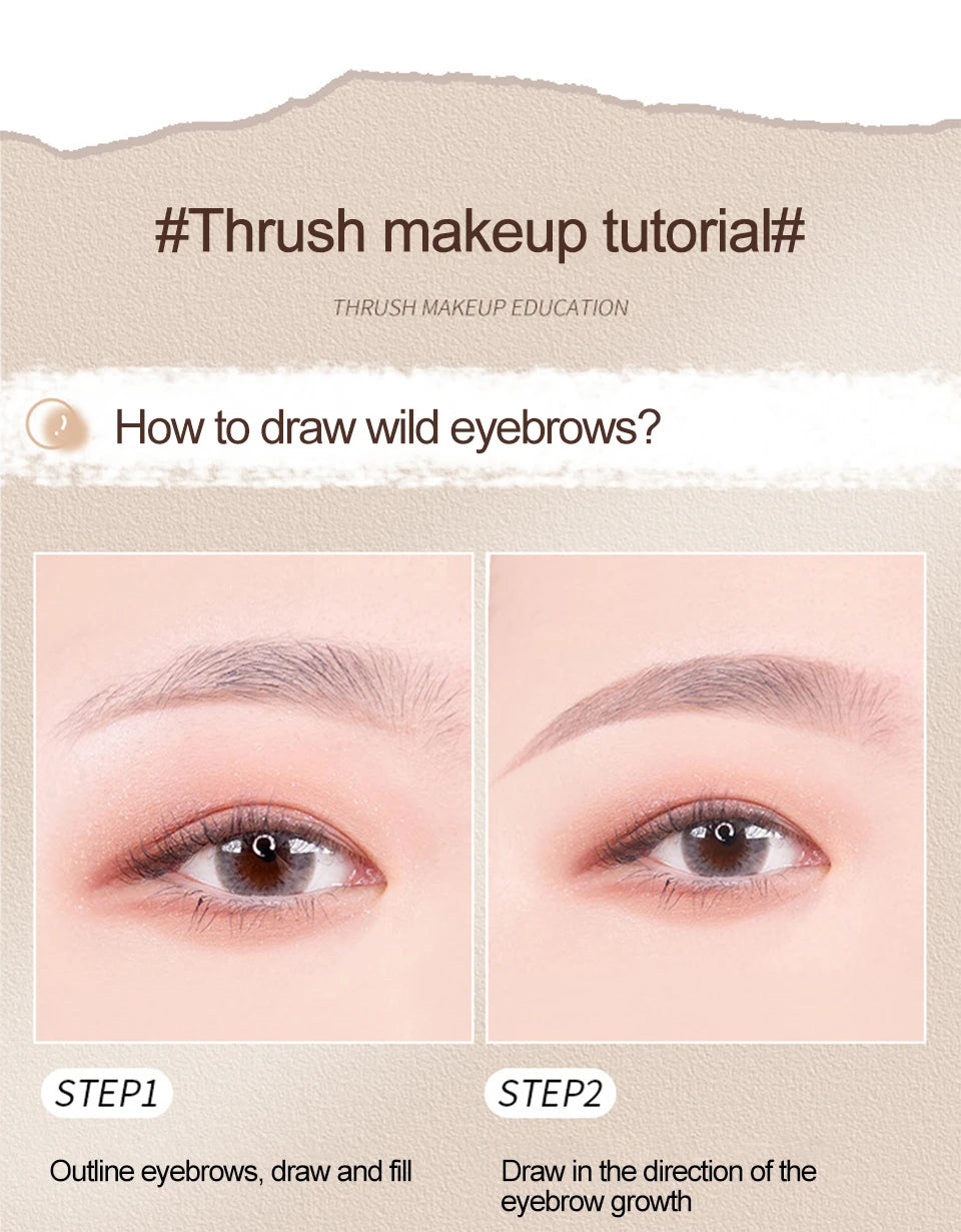 Tear-Off Pull Line Eyebrow Pencil – Perfect Brows Every Time 6 Colors Option Eyebrow Pencil Waterproof
