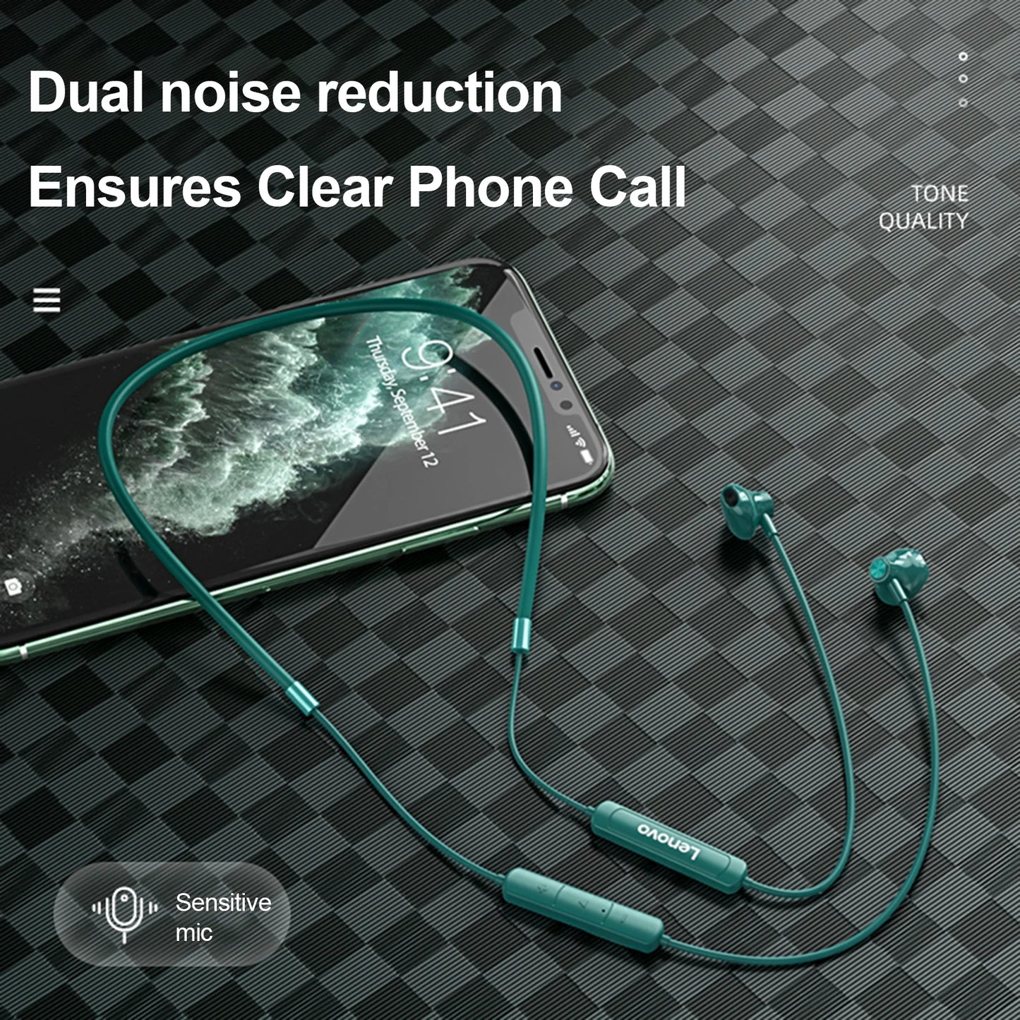 New Lenovo SH1 Wireless Earphone Bluetooth 5.0 Chip HIFI Sound Quality