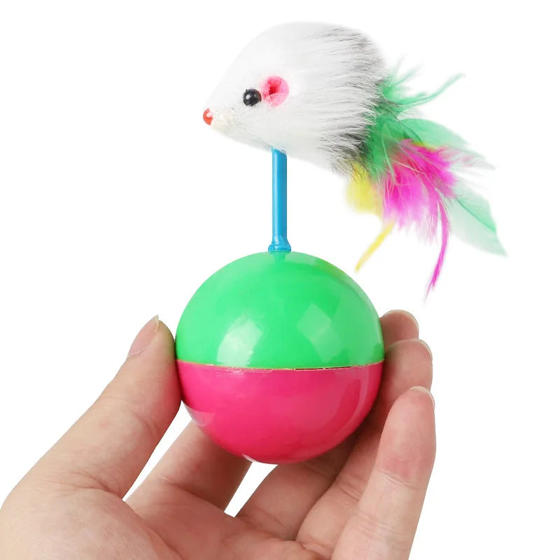 New cat toys set Mouse not tumbler fun teasing cats and dogs