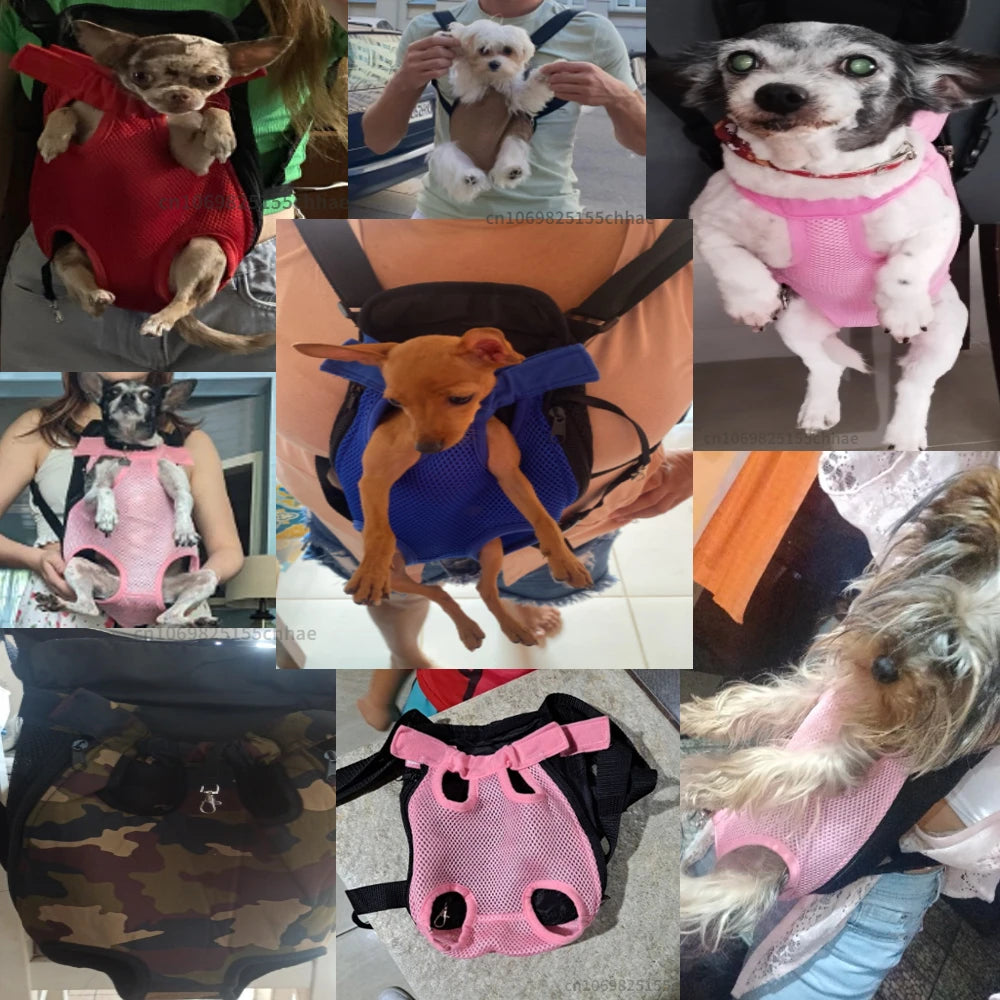 Mochila transportadora para cães de estimação
