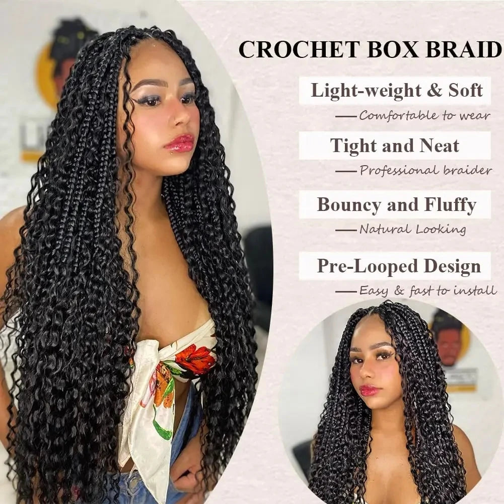 Goddess Box Braids Crochet Hair