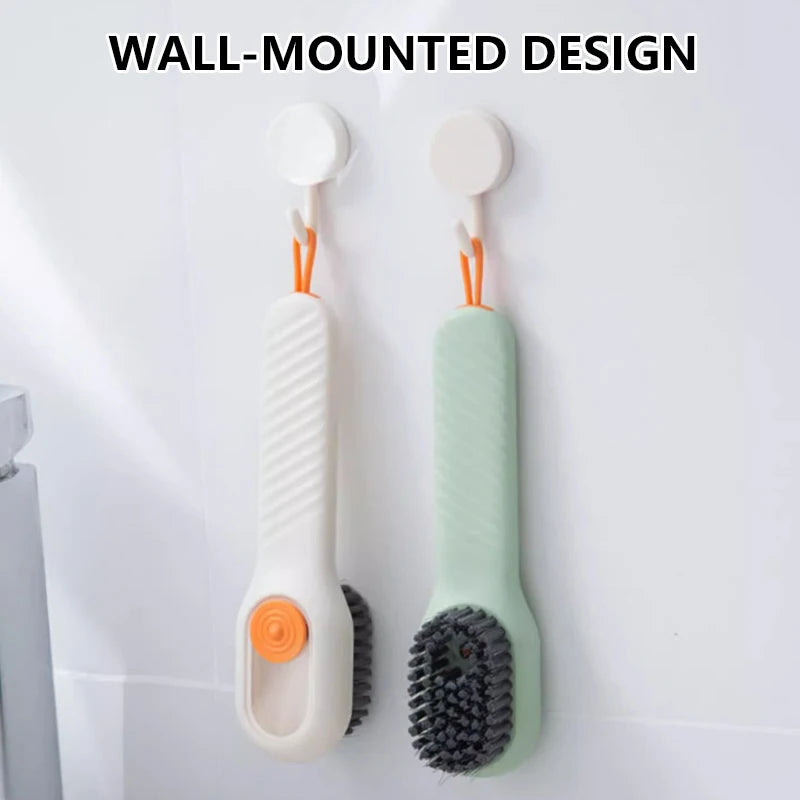Multifunctional Cleaning Brush Soft-bristled Liquid Shoe Clothes Bush