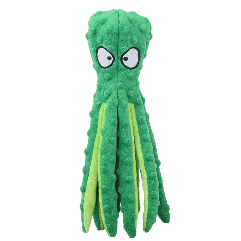 Plush Dog Toys Octopus Squeaky Dog Toys