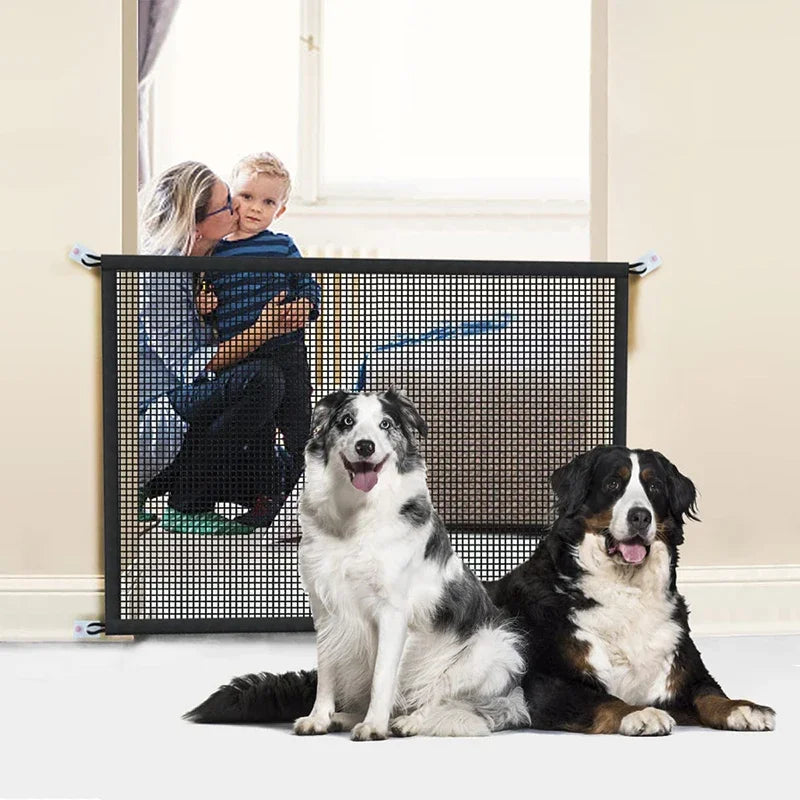 Pet Dog Barrier Fences With 4Pcs Hook Pet Isolated