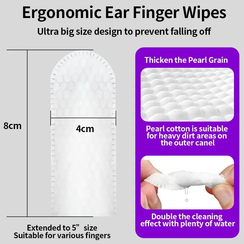 Pet cleaning products Ear cleaning wipes Ear care fingertips