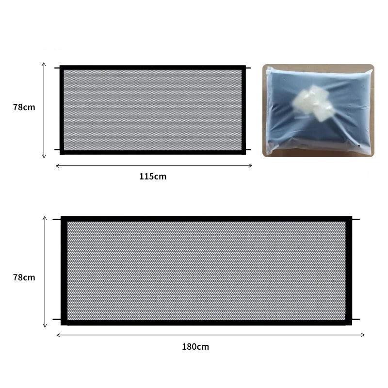 Pet Dog Barrier Fences With 4Pcs Hook Pet Isolated