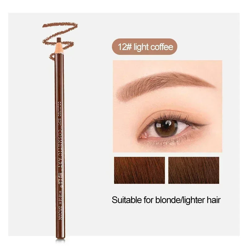 Tear-Off Pull Line Eyebrow Pencil – Perfect Brows Every Time 6 Colors Option Eyebrow Pencil Waterproof