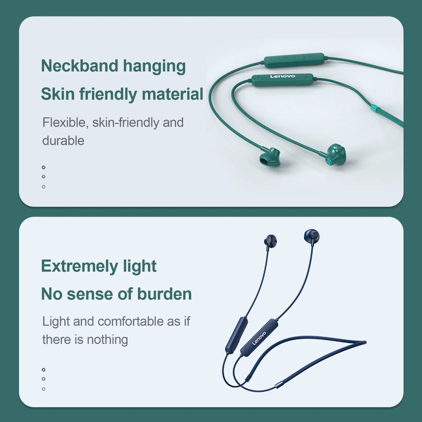 New Lenovo SH1 Wireless Earphone Bluetooth 5.0 Chip HIFI Sound Quality