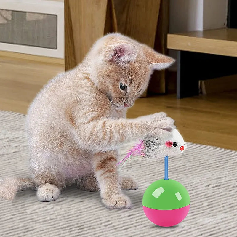 New cat toys set Mouse not tumbler fun teasing cats and dogs