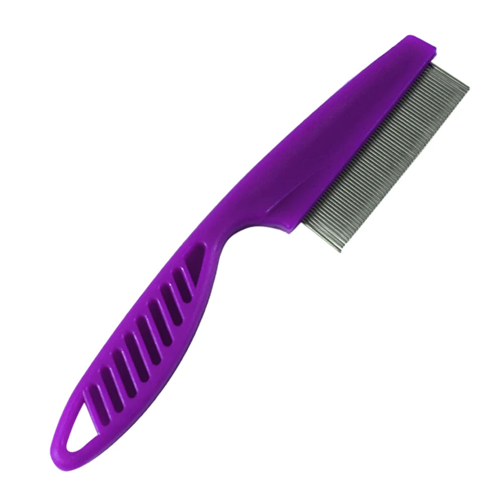 Pet Flea Comb for Cats and Dogs – Stainless Steel Comfort Hair Comb