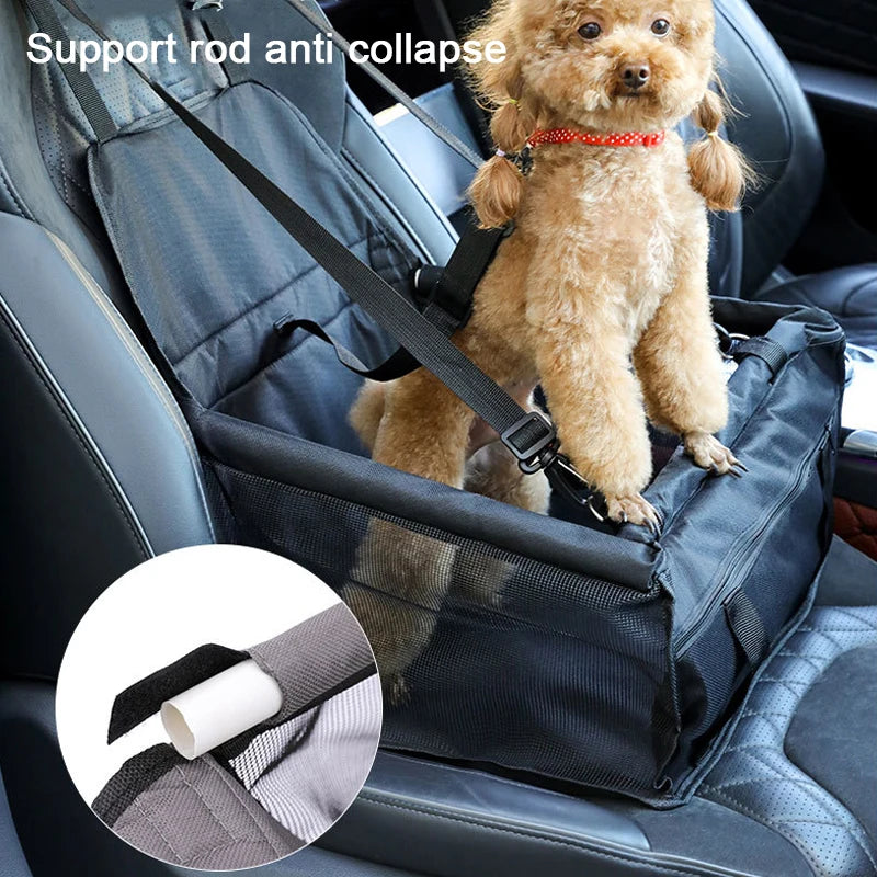 Dog Car Seat Cover Folding Hammock Pet Carriers Bag