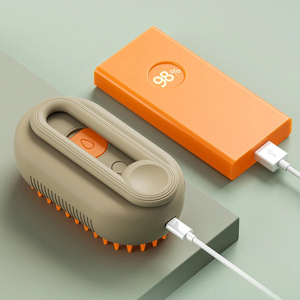 PawSpa Pro™ 3-in-1 Electric Pet Grooming Brush