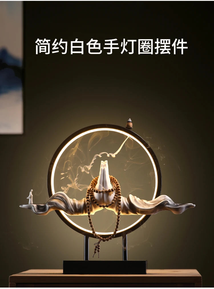 Pouring Incense Burner Home Indoor Incense Creative Zen features while maintaining
