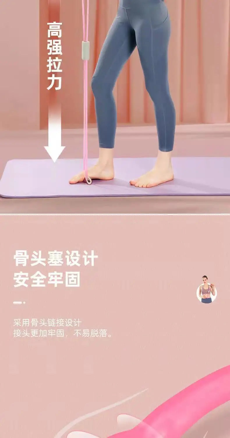 Resistance Bands with Foam Sport At Home Yoga Fitness Accessories