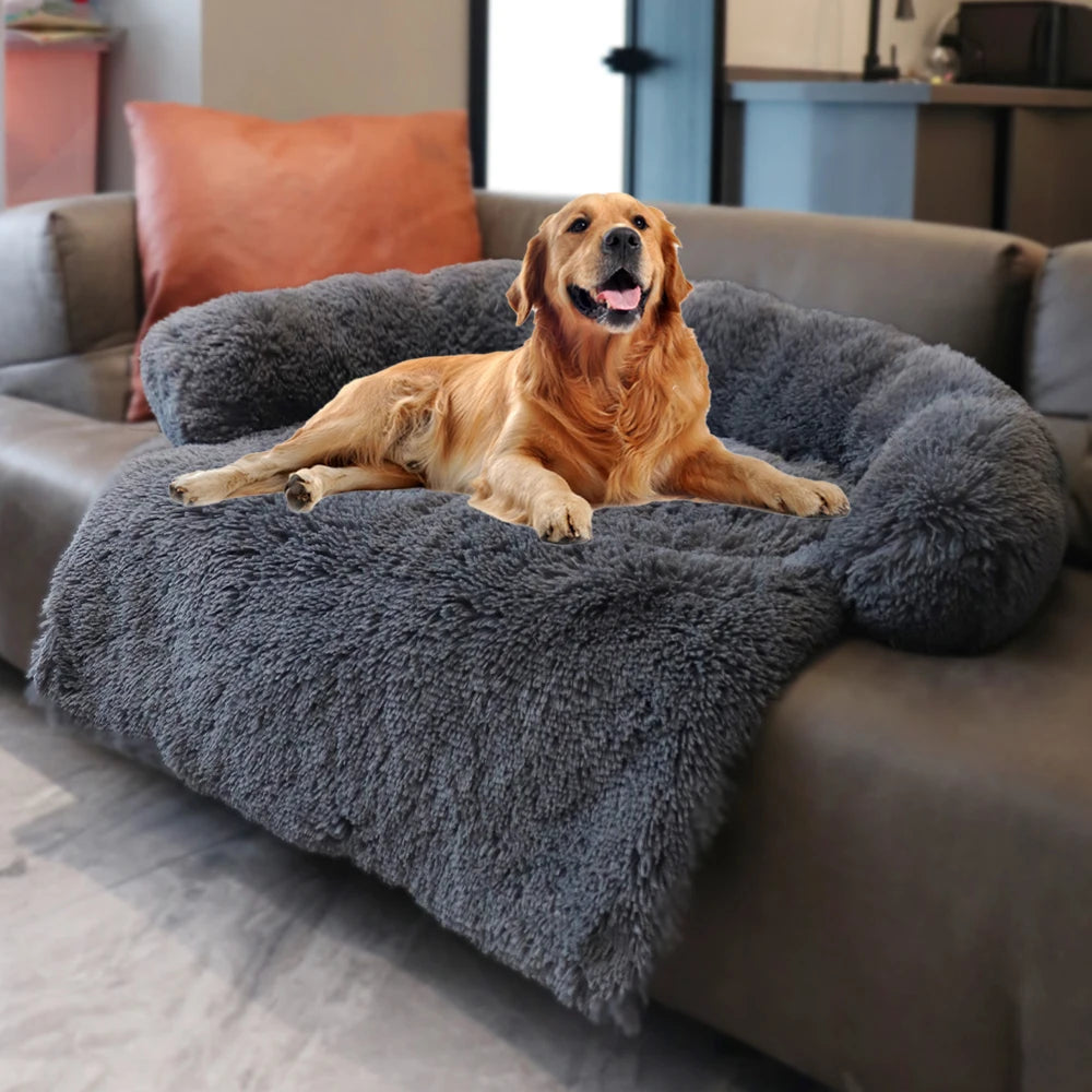 SnugglePaws Corduroy Dog Sofa Bed