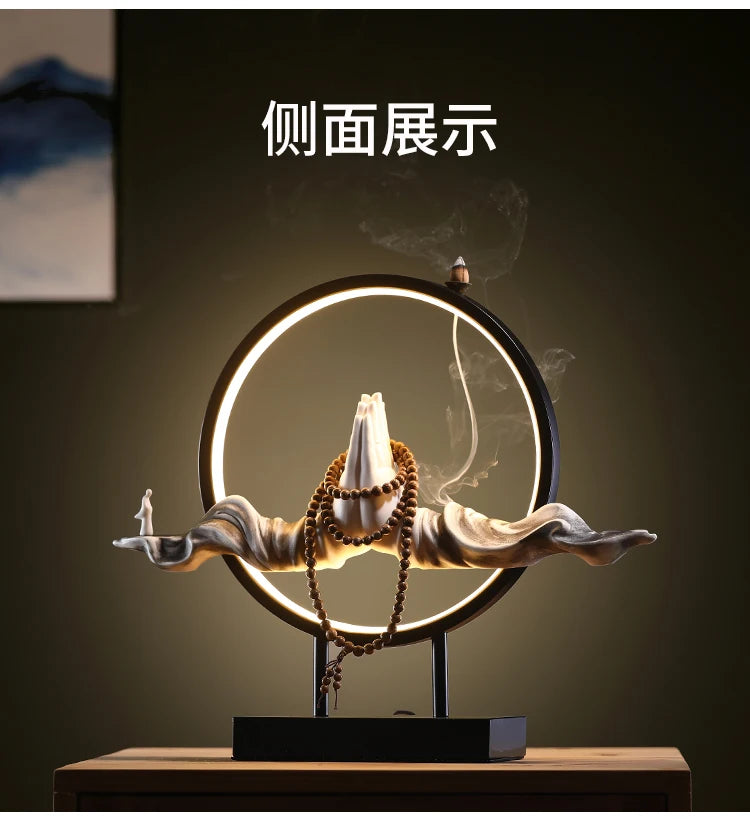 Pouring Incense Burner Home Indoor Incense Creative Zen features while maintaining