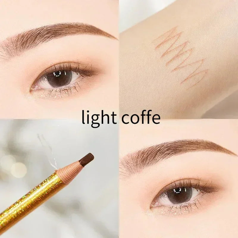 Tear-Off Pull Line Eyebrow Pencil – Perfect Brows Every Time 6 Colors Option Eyebrow Pencil Waterproof