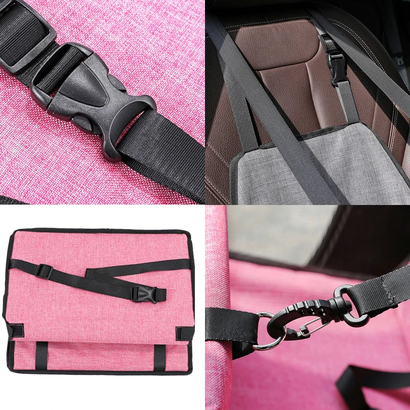 Dog Car Seat Cover Folding Hammock Pet Carriers Bag