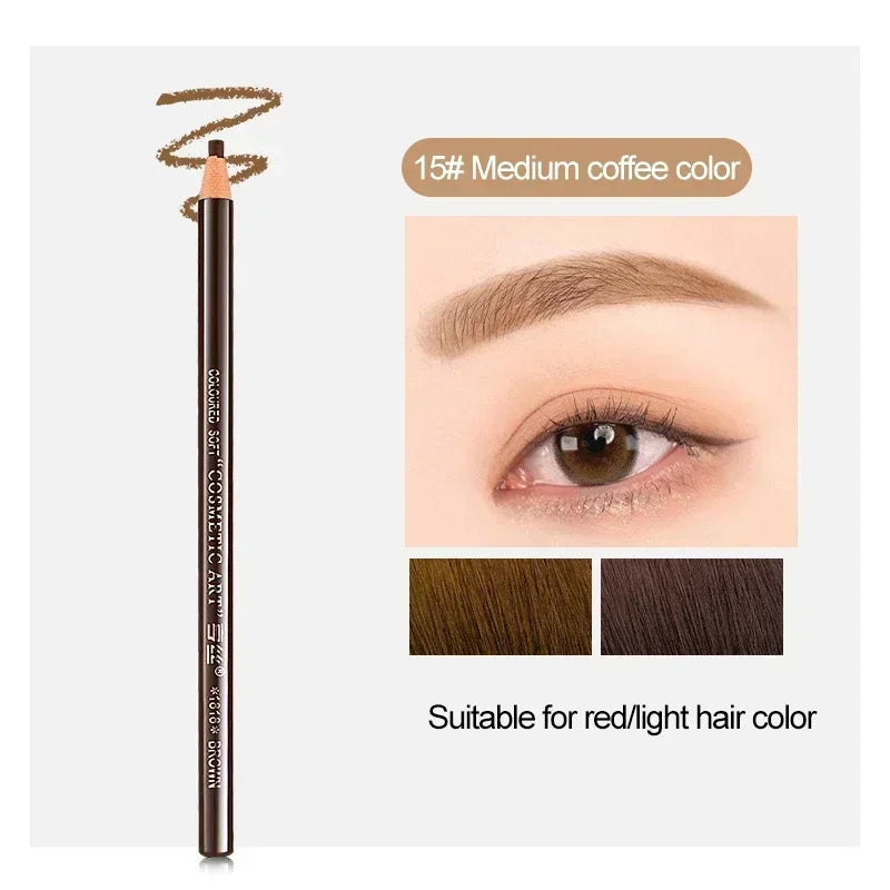 Tear-Off Pull Line Eyebrow Pencil – Perfect Brows Every Time 6 Colors Option Eyebrow Pencil Waterproof