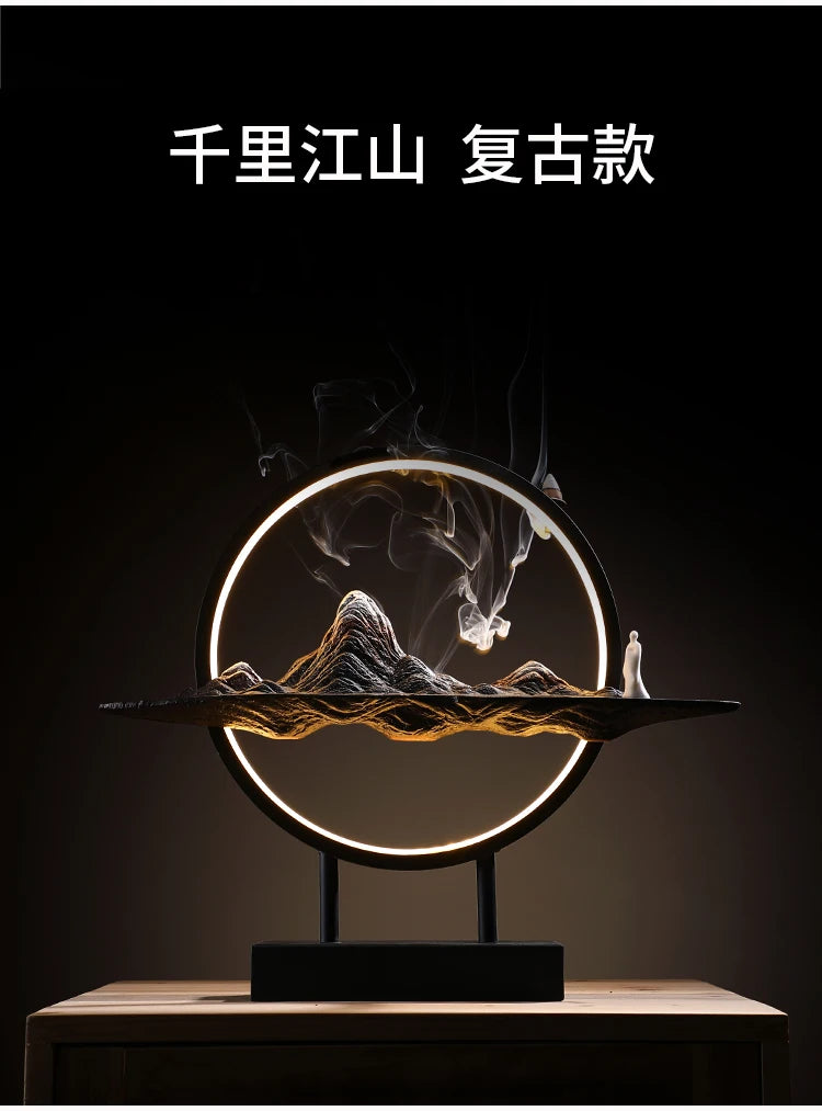 Pouring Incense Burner Home Indoor Incense Creative Zen features while maintaining