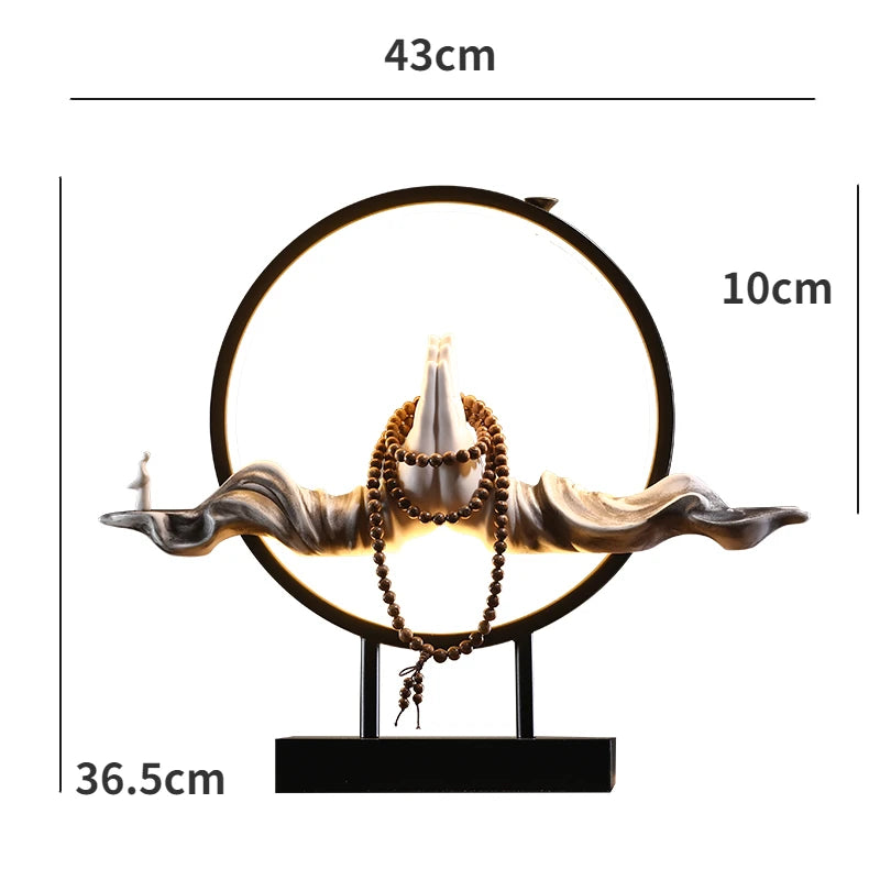 Pouring Incense Burner Home Indoor Incense Creative Zen features while maintaining