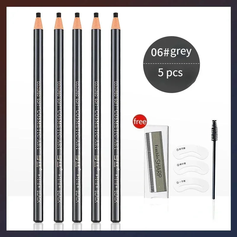 Tear-Off Pull Line Eyebrow Pencil – Perfect Brows Every Time 6 Colors Option Eyebrow Pencil Waterproof