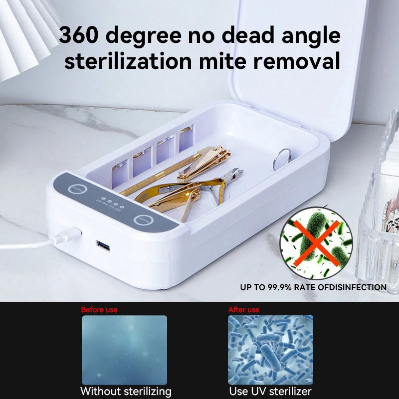 Tattoo Sterilization Box Electric UV Sterilizer Aromatherapy Box Ultraviolet Ray Disinfection Box Anti Bacteria Disinfection Box