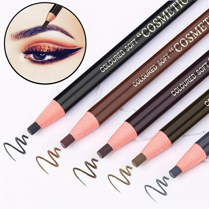 Tear-Off Pull Line Eyebrow Pencil – Perfect Brows Every Time 6 Colors Option Eyebrow Pencil Waterproof