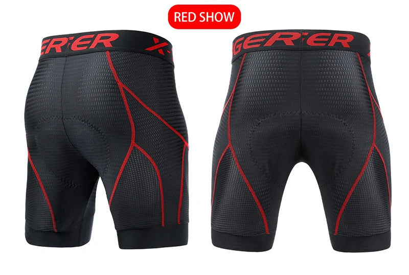 Cycling Underwear Shorts 5D Padded Sports Riding Bike Bicycle MTB Liner