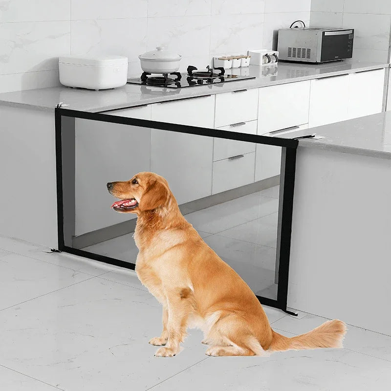 Pet Dog Barrier Fences With 4Pcs Hook Pet Isolated