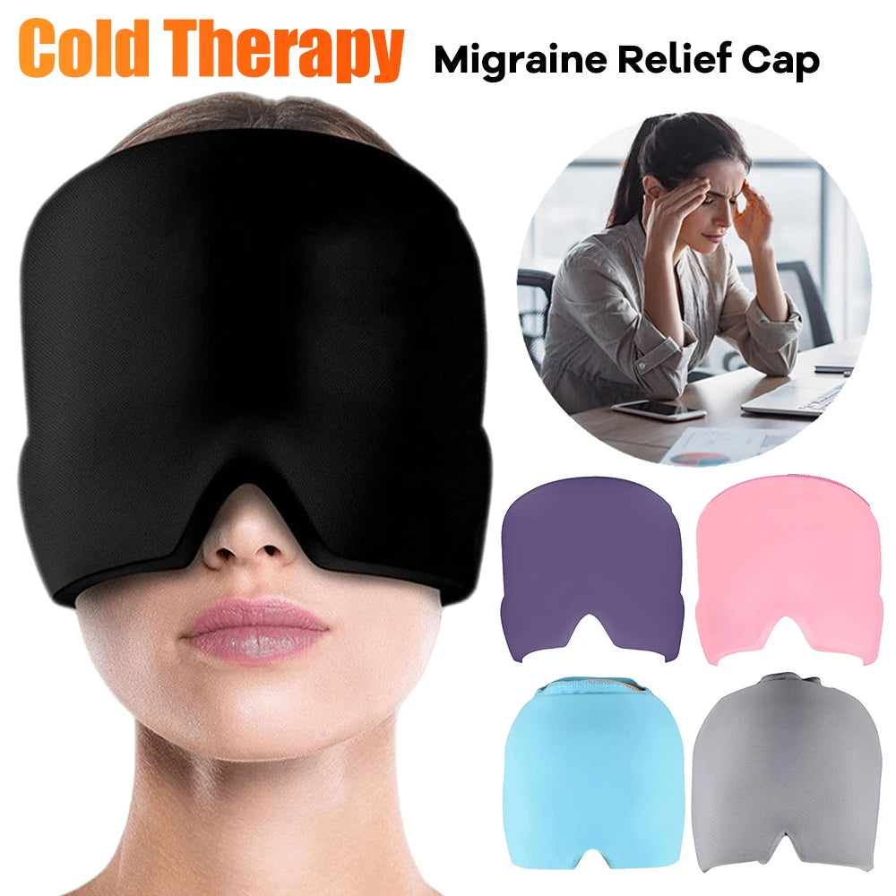 Reusable Gel Migraine Effective Gel Cold Therapy Ice Cap