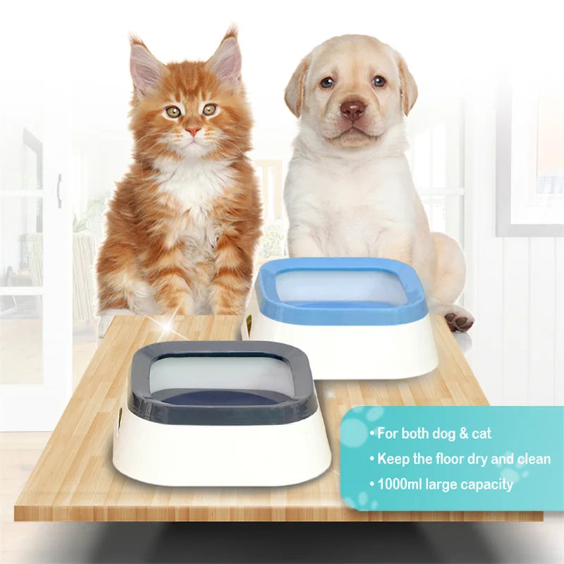 Anti-splash Water Dogs and Cats Bowl