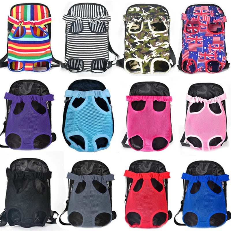 Mochila transportadora para cães de estimação